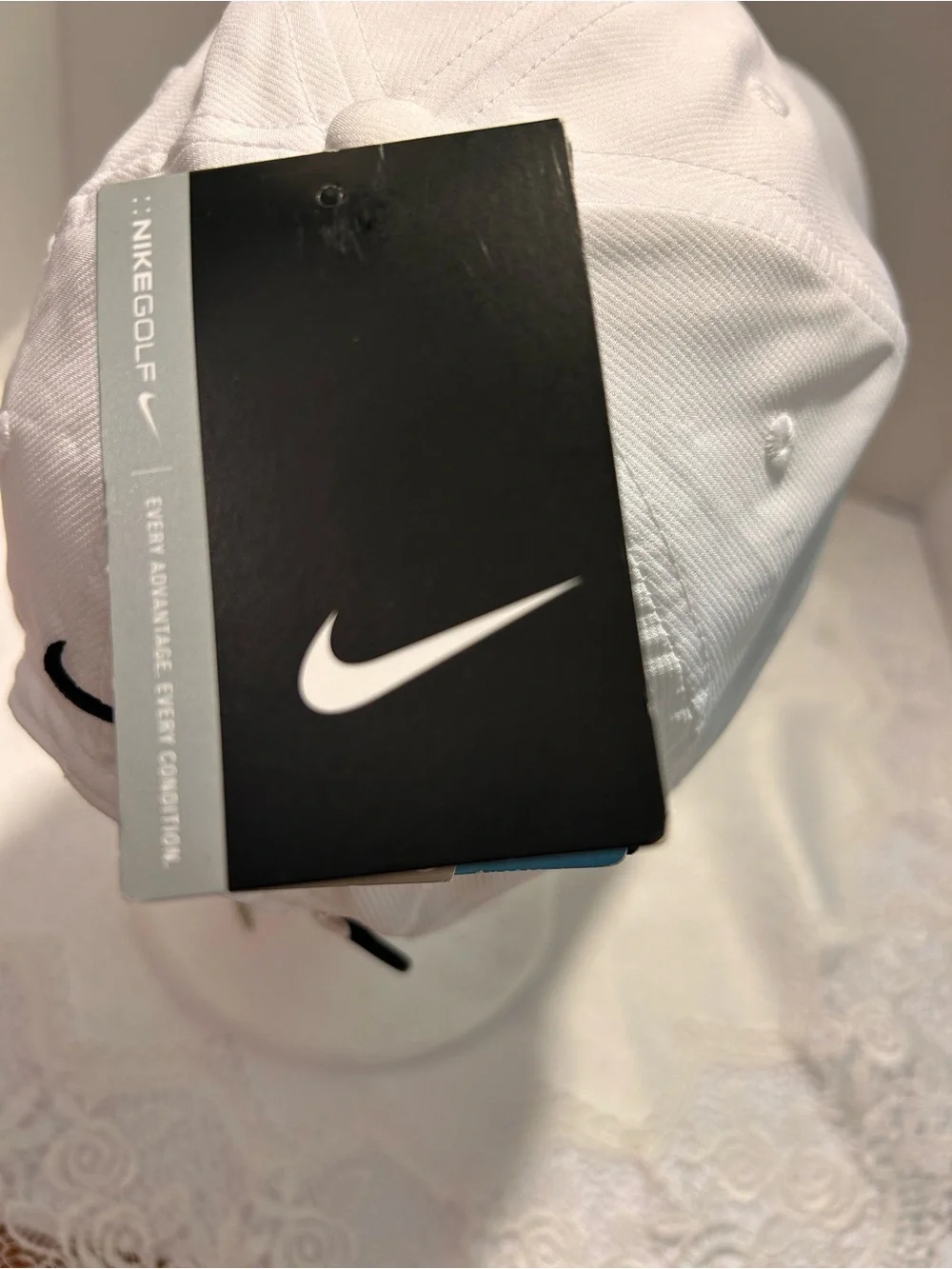 Nike Champions For Hope Dri-Fit Golf Cap with purple embroidery